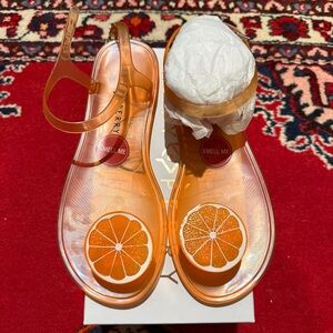 NIB Katy Perry 🍊 The Geli Orange Sandals